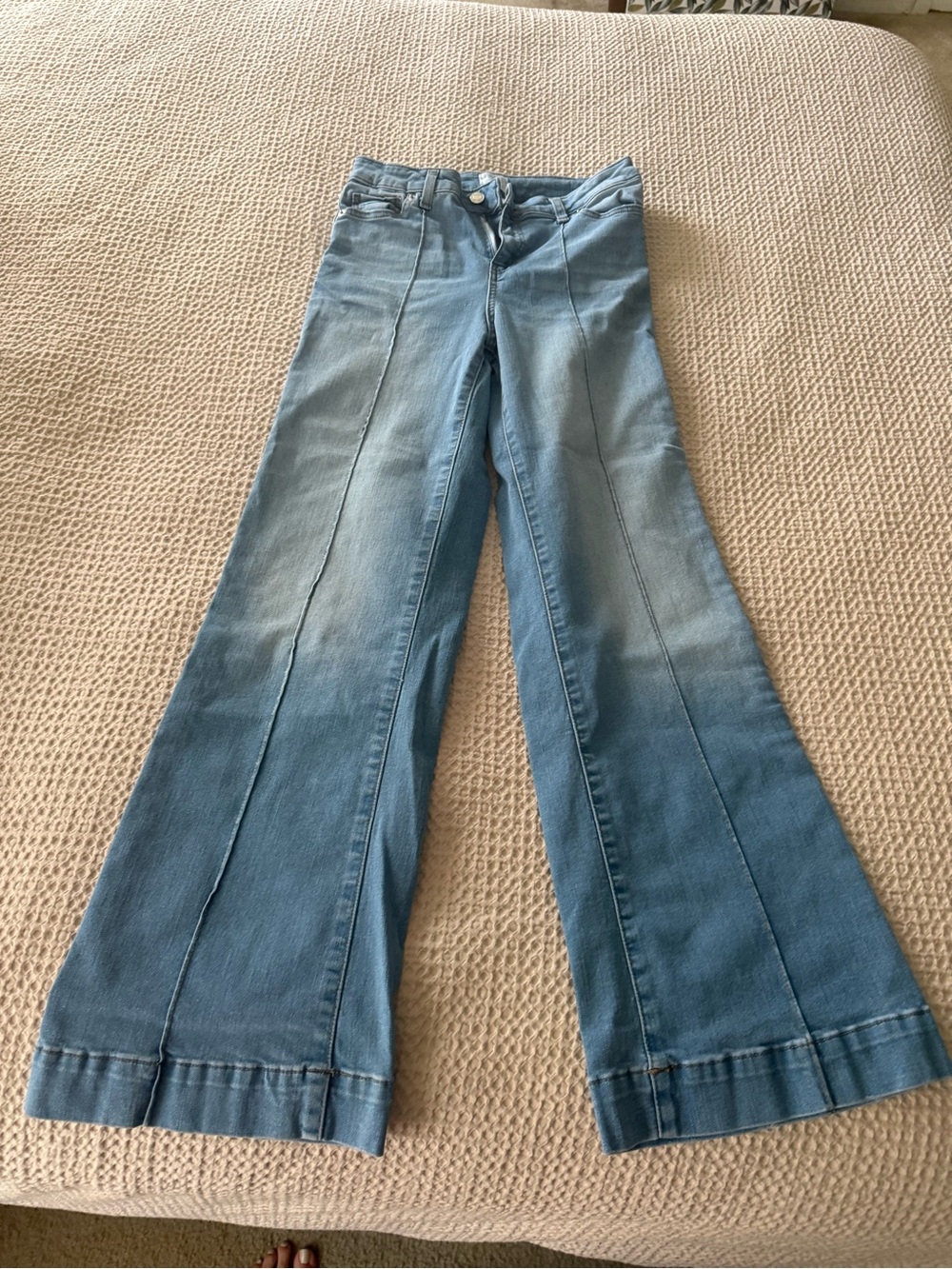 Time and Tru Light Blue Flare Jeans